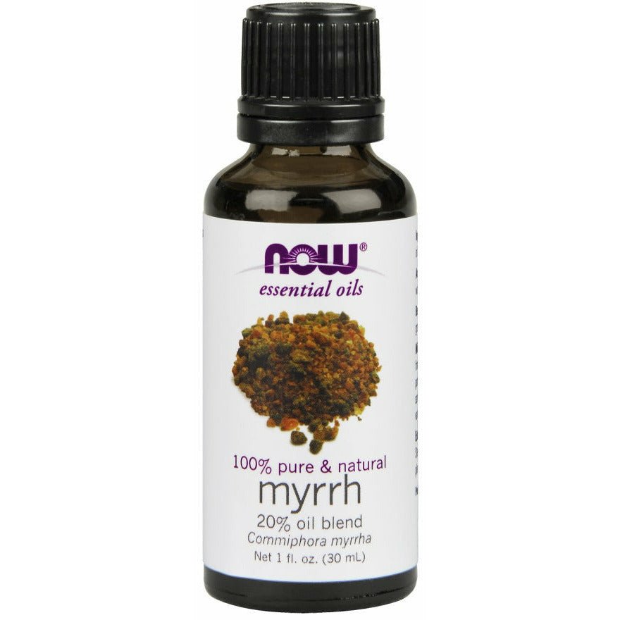 Olejek eteryczny NOW Essential Oils Essential Oil Myrrh Oil Blend 30 ml - Sklep Witaminki.pl