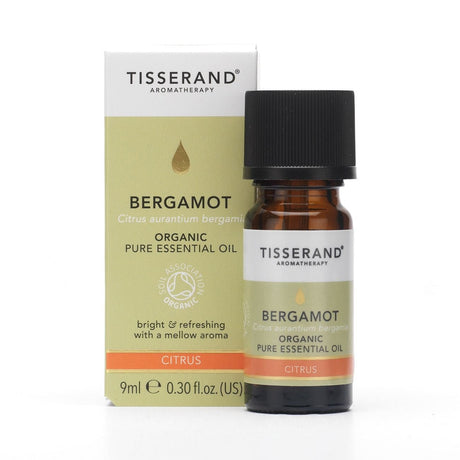 Olejek eteryczny Tisserand Aromatherapy Bergamot Organic 9 ml - Sklep Witaminki.pl