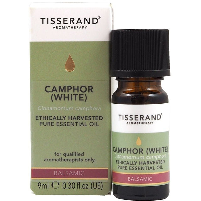 Olejek eteryczny Tisserand Aromatherapy Camphor White Ethically Harvested 9 ml - Sklep Witaminki.pl