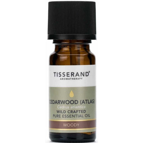 Olejek eteryczny Tisserand Aromatherapy Cedarwood Atlas Ethically Harvested 9 ml - Sklep Witaminki.pl