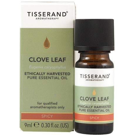 Olejek eteryczny Tisserand Aromatherapy Clove Leaf Ethically Harvested 9 ml - Sklep Witaminki.pl