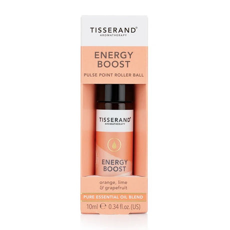 Olejek eteryczny Tisserand Aromatherapy Energy Boost Pulse Point Roller Ball 10 ml - Sklep Witaminki.pl