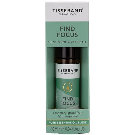 Olejek eteryczny Tisserand Aromatherapy Find Focus Pulse Point Roller Ball 10 ml - Sklep Witaminki.pl