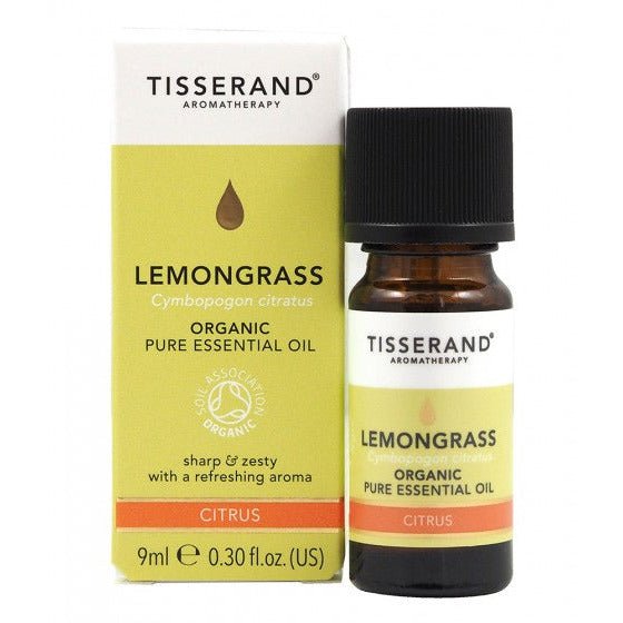 Olejek eteryczny Tisserand Aromatherapy Lemongrass Organic 9 ml - Sklep Witaminki.pl