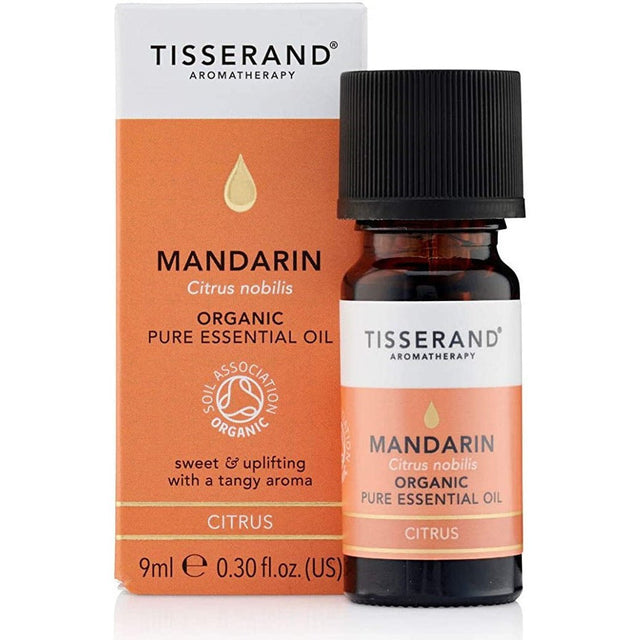 Olejek eteryczny Tisserand Aromatherapy Mandarin Organic 9 ml - Sklep Witaminki.pl