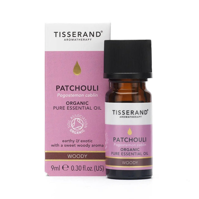 Olejek eteryczny Tisserand Aromatherapy Patchouli Organic 9 ml - Sklep Witaminki.pl