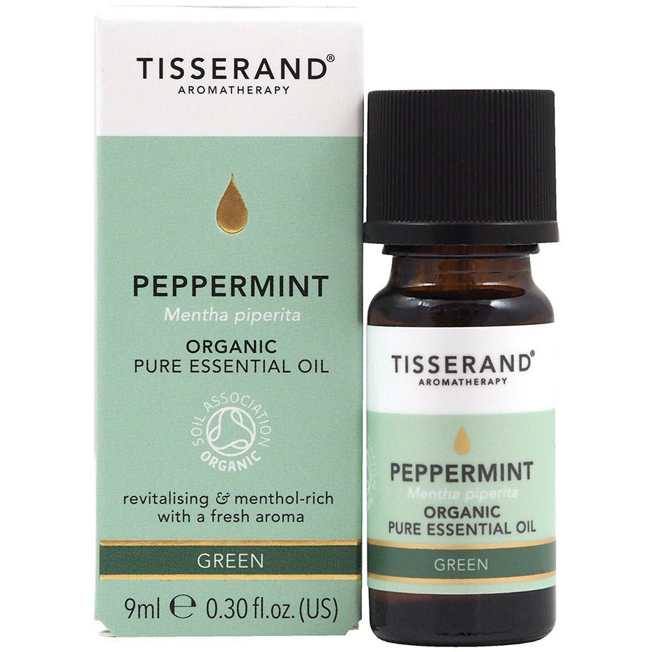 Olejek eteryczny Tisserand Aromatherapy Peppermint Organic 9 ml - Sklep Witaminki.pl