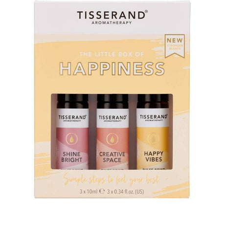 Olejek eteryczny Tisserand Aromatherapy The Little Box of Happiness 3 x 10 ml - Sklep Witaminki.pl