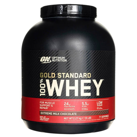 Optimum Nutrition Gold Standard 100% Whey Protein 2270 g Mleko Czekoladowe - Sklep Witaminki.pl