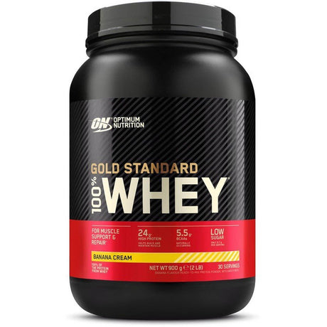 Optimum Nutrition Gold Standard 100% Whey Protein 900 g Krem Bananowy - Sklep Witaminki.pl
