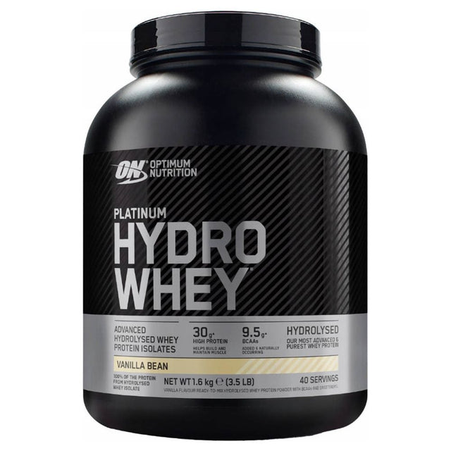 Optimum Nutrition Platinum Hydrowhey Izolat białka 1600 g Waniliowy - Sklep Witaminki.pl