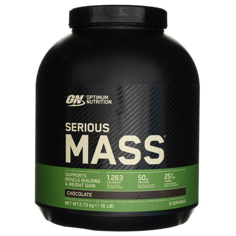 Optimum Nutrition Serious Mass 2730 g Chocolate - Sklep Witaminki.pl