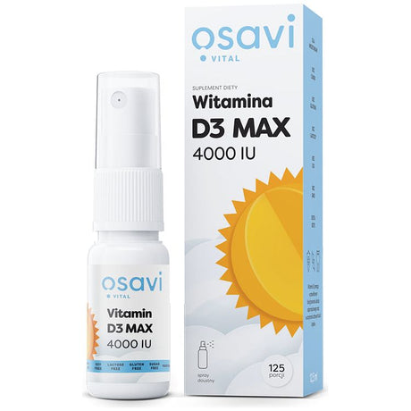 Osavi Witamina D3 Spray Doustny MAX 4000IU 12.5 ml - Sklep Witaminki.pl