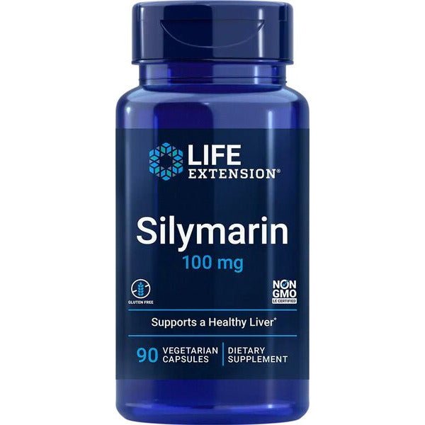 Ostropest Plamisty Life Extension Silymarin 100 mg 90 vcaps - Sklep Witaminki.pl
