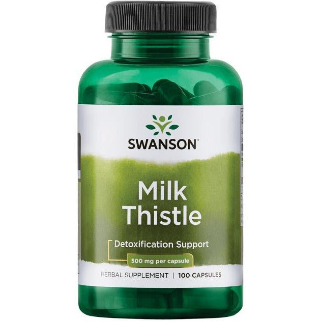 Ostropest Plamisty Swanson Milk Thistle 500 mg 100 caps - Sklep Witaminki.pl