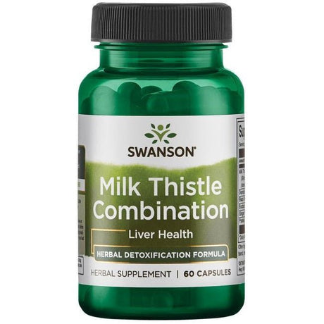 Ostropest Plamisty Swanson Milk Thistle Combination 60 caps - Sklep Witaminki.pl