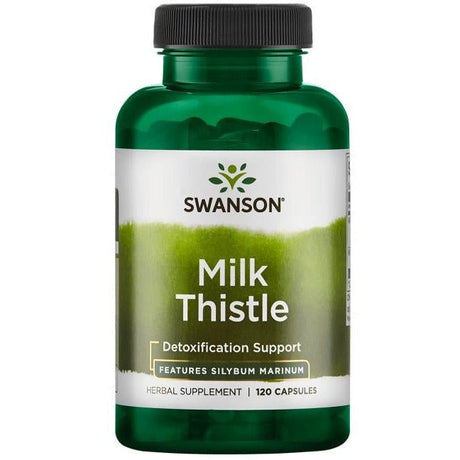 Ostropest Plamisty Swanson Milk Thistle (Standardized) 250 mg 120 caps - Sklep Witaminki.pl