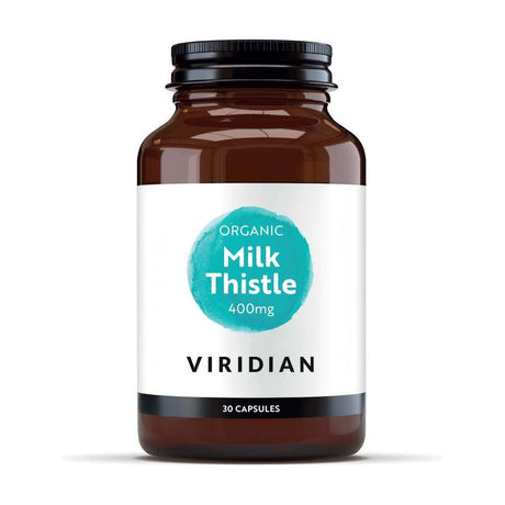 Ostropest Plamisty Viridian Organic Milk Thistle 30 caps - Sklep Witaminki.pl