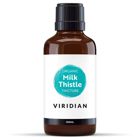 Ostropest Plamisty Viridian Organic Milk Thistle Tincture 50 ml - Sklep Witaminki.pl