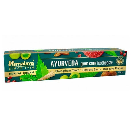 Pasta do zębów Himalaya Pasta do zębów ziołowa Ayurveda Dental Cream GUM CARE Stany zapalne dziąseł 150 g - Sklep Witaminki.pl