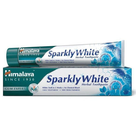 Pasta do zębów Himalaya Sparkly White Herbal Toothpaste 75 ml - Sklep Witaminki.pl