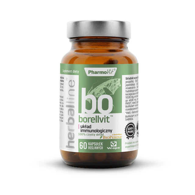 PharmoVit Borellvit™ układ immunologiczny 60 vcaps - Sklep Witaminki.pl