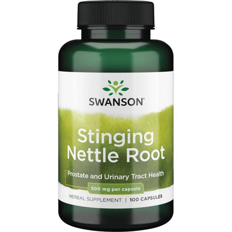 Pokrzywa Zwyczajna Korzeń Swanson Stinging Nettle Root 500 mg 100 caps - Sklep Witaminki.pl