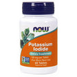 Potas NOW Foods Potassium Iodide 30 mg 60 tabs - Sklep Witaminki.pl