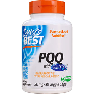PQQ Doctor's BEST PQQ with BioPQQ 20 mg 30 vcaps - Sklep Witaminki.pl