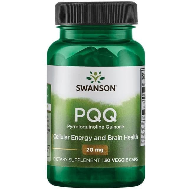 PQQ Swanson PQQ Pyrroloquinoline Quinone 20 mg 30 vcaps - Sklep Witaminki.pl