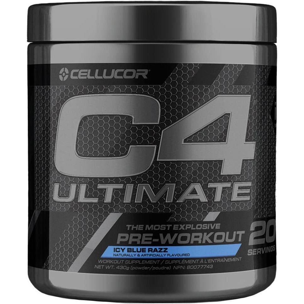 Pre-Workout Cellucor C4 Ultimate Icy Blue Raspberry 410 g - Sklep Witaminki.pl