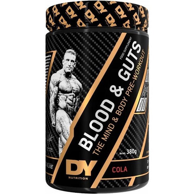 Pre-Workout Dorian Yates Blood and Guts Cola 380 g - Sklep Witaminki.pl