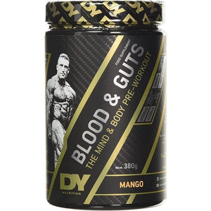 Pre-Workout Dorian Yates Blood and Guts Mango 380 g - Sklep Witaminki.pl