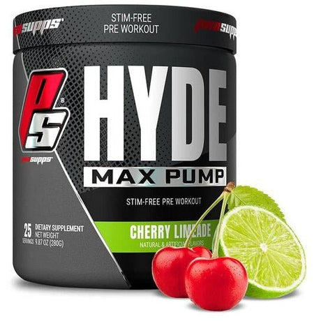 Pre-Workout Pro Supps Hyde Max Pump Cherry Limeade 280 g - Sklep Witaminki.pl