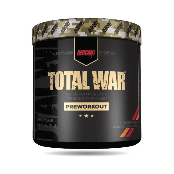 Pre-Workout Redcon1 Total War Preworkout Strawberry Mango 441 g - Sklep Witaminki.pl