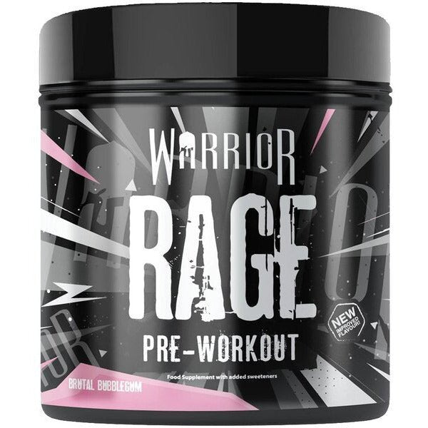 Pre-Workout Warrior Rage Brutal Bubblegum 392 g - Sklep Witaminki.pl