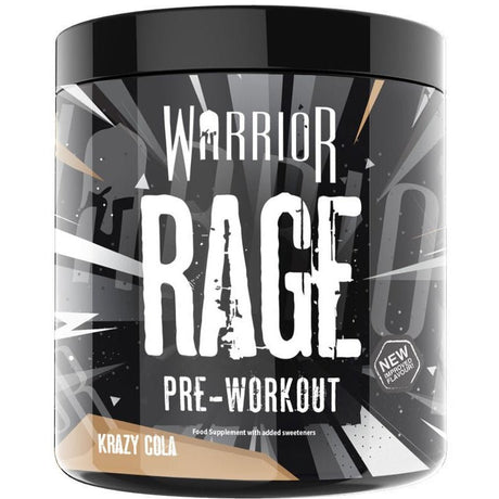 Pre-Workout Warrior Rage Krazy Cola 392 g - Sklep Witaminki.pl