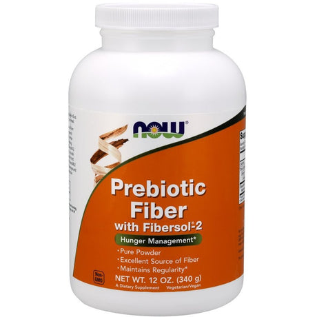 Prebiotyk NOW Foods Prebiotic Fiber with Fibersol-2 340 g - Sklep Witaminki.pl