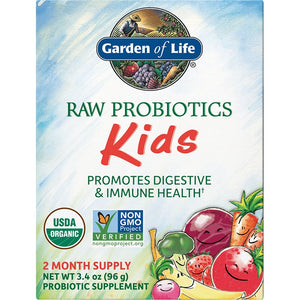 Probiotyk dla Dzieci Garden of Life RAW Probiotics Kids 96 g - Sklep Witaminki.pl