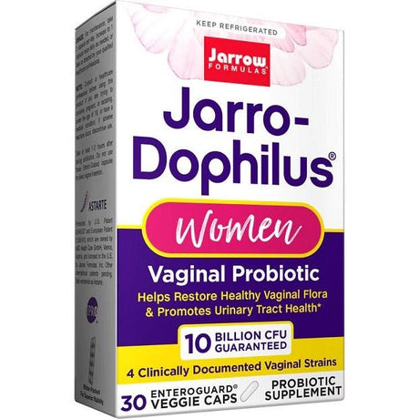 Probiotyk dla kobiet Jarrow Formulas Jarro-Dophilus Women 10 Billion CFU 30 vcaps - Sklep Witaminki.pl