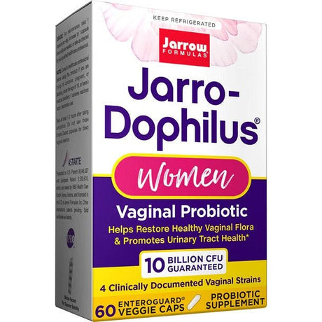 Probiotyk dla kobiet Jarrow Formulas Jarro-Dophilus Women 10 Billion CFU 60 vcaps - Sklep Witaminki.pl
