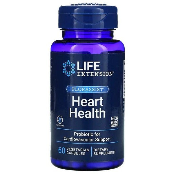 Probiotyk dla zdrowia serca Life Extension Florassist Heart Health 60 vcaps - Sklep Witaminki.pl