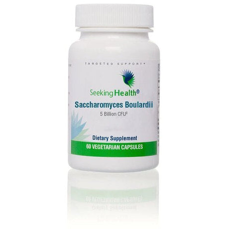 Probiotyk jednoszczepowy Seeking Health Saccharomyces Boulardii 250mg 60 vcaps - Sklep Witaminki.pl