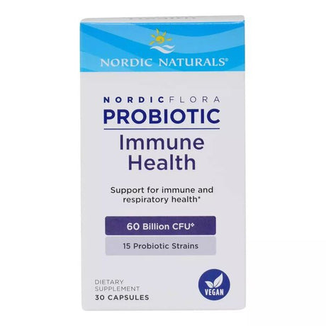 Probiotyk wieloszczepowy Nordic Naturals Nordic Flora Probiotic Immune Health 30 vcaps - Sklep Witaminki.pl
