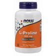 Prolina NOW Foods L-Proline 500 mg 120 vcaps - Sklep Witaminki.pl
