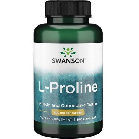 Prolina Swanson L-Proline 500 mg 100 caps - Sklep Witaminki.pl