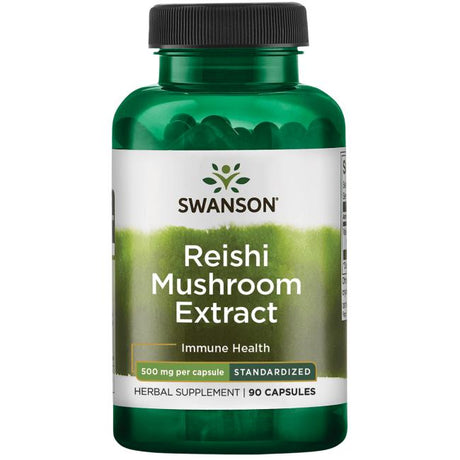 Reishi Swanson Reishi Mushroom Extract 500 mg 90 caps - Sklep Witaminki.pl