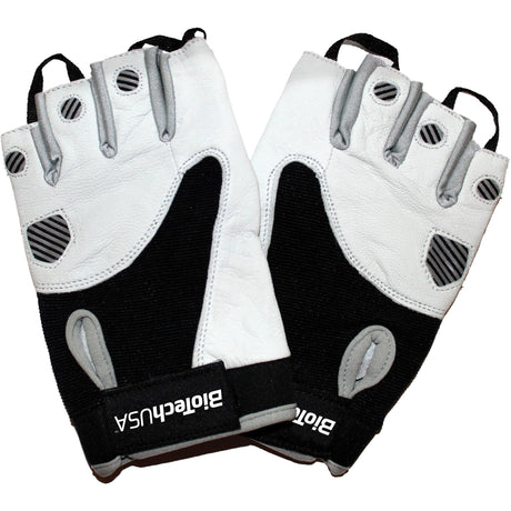 Rękawiczki BioTechUSA Texas Gloves S (Small) White Black - Sklep Witaminki.pl
