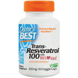 Resweratrol Doctor's BEST Trans-Resveratrol with ResVinol-25 100 mg 60 vcaps - Sklep Witaminki.pl
