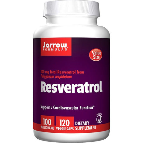 Resweratrol Jarrow Formulas Resveratrol 100 mg 120 vcaps - Sklep Witaminki.pl